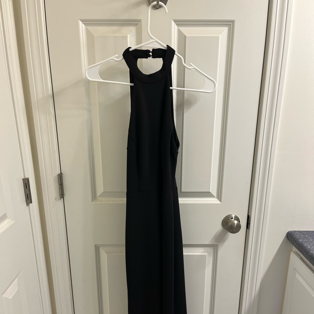 Lulu’s Black Maxi Dress